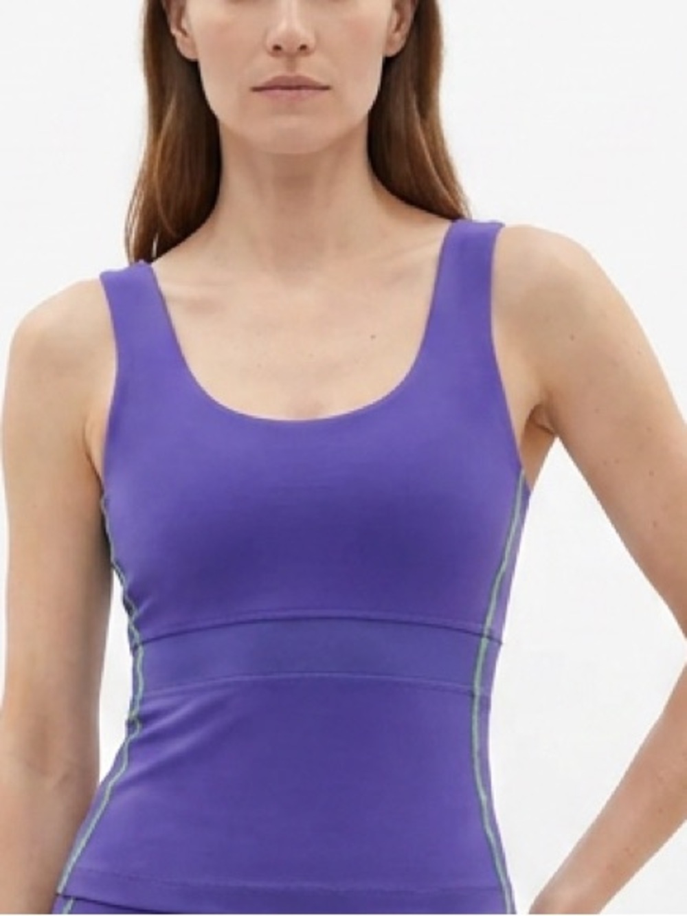 LULULEMON | Cobalt Blue Mesh Tank Sz US 6